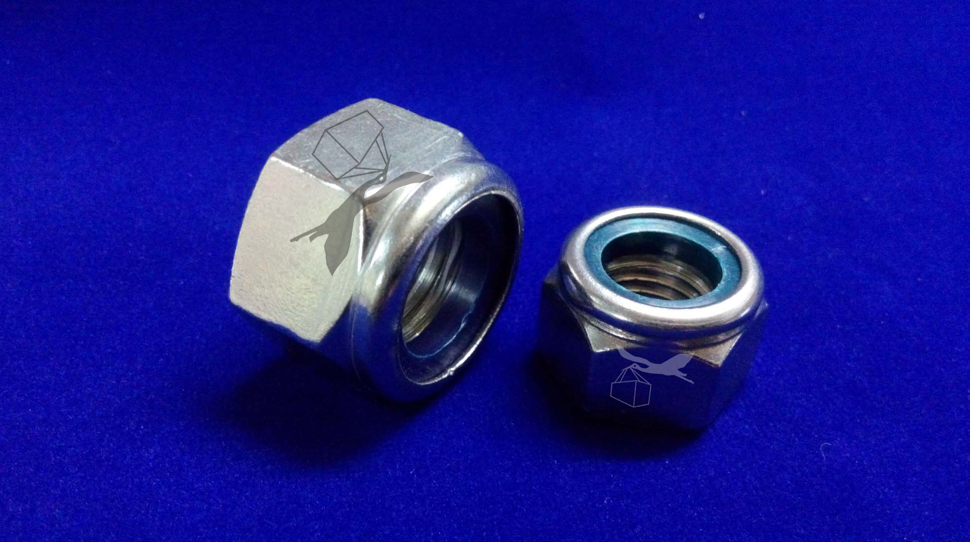 Stainless Steel Nylock Nut Din 985