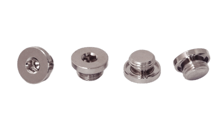 Brass Plug Nickel Plated