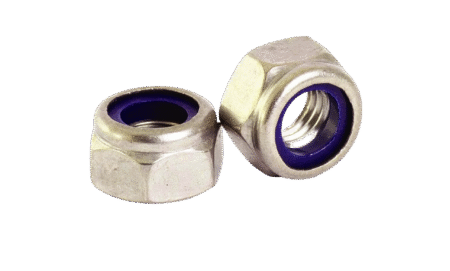 Stainless Steel Nylock Nut