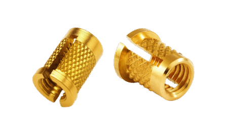 Brass Knurled Expansion Insert