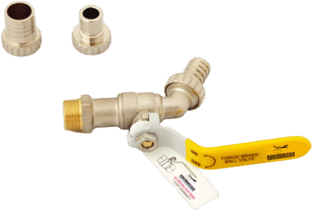 PP-128 Nozzle Bib Cock